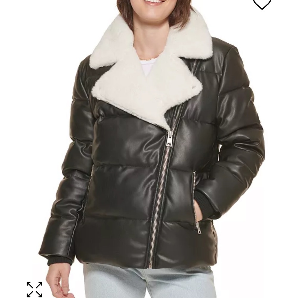 Levi’s fur leather winter jacket